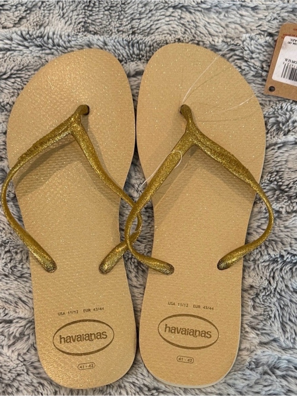 Havaianas Women’s Gold Glitter Sandals